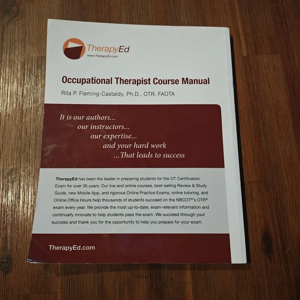Therapy Ed Occupational Therapy Course Manual 7.0